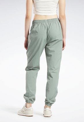 Pantalón Sudadera Verde Grisáceo Reebok