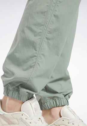 Pantalón Sudadera Verde Grisáceo Reebok