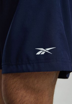 Pantaloneta Reebok Wor Woven Azul