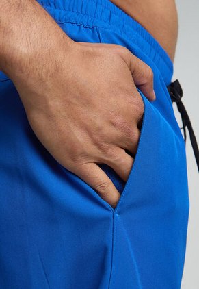 Pantaloneta Reebok Wor Woven Azul