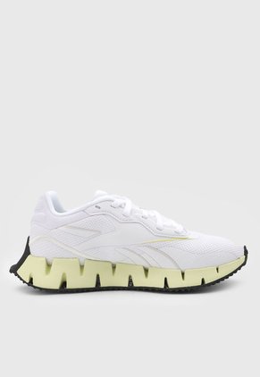 Tenis Running Blanco-Verde Lima-Negro Reebok Zig Dynamica 4