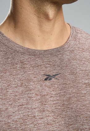 Camiseta Reebok Id Train Melange Vinotinto