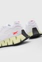 Tenis Running Blanco-Verde Lima-Negro Reebok Zig Dynamica 4 de Reebok