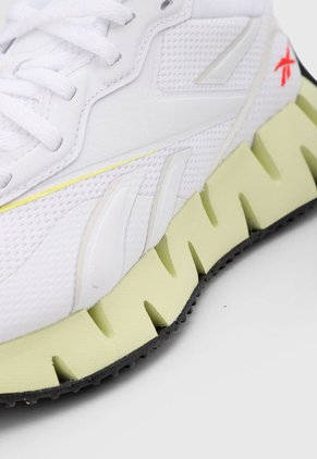 Tenis Running Blanco-Verde Lima-Negro Reebok Zig Dynamica 4