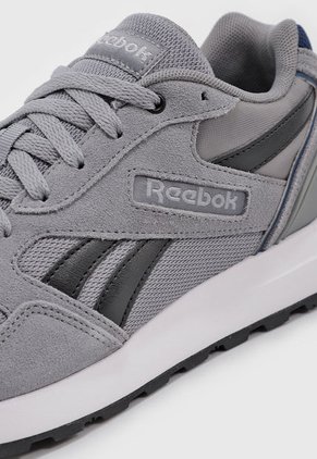 Tenis Lifestyle Gris-Negro-Azul Reebok GL1000