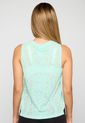 Camiseta Reebok Burnout Muscle Tank Menta de Reebok