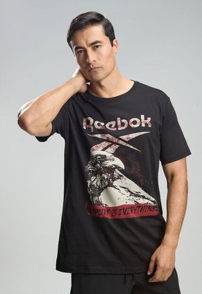 Camiseta Reebok Eagle Graphic Negro