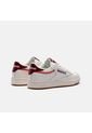 Tenis Reebok Mujer  Club C 85 - Blanco - Vinotinto de Reebok