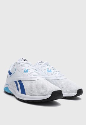 Tenis Running Blanco-Azul Royal-Celeste Reebok Liquifect 90 2