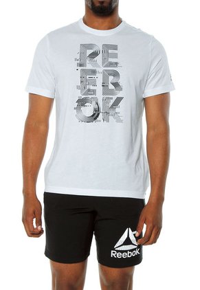 Camiseta Blanco Reebok Gs Futurism Crew