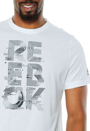 Camiseta Blanco Reebok Gs Futurism Crew