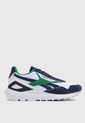 Tenis Lifestyle Blanco-Azul Navy-Verde Reebok Classics Leather Legacy AZ de Reebok