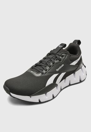 Tenis Running Negro-Blanco Reebok Zig Dynamica STR