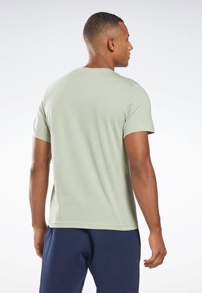 Camiseta Verde-Blanco-Negro Reebok Graphic Series