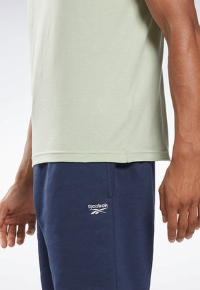 Camiseta Verde-Blanco-Negro Reebok Graphic Series