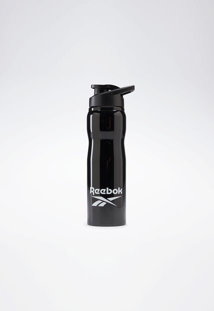 Caramañola Negro-Blanco Reebok Training Supply Metal Bottle