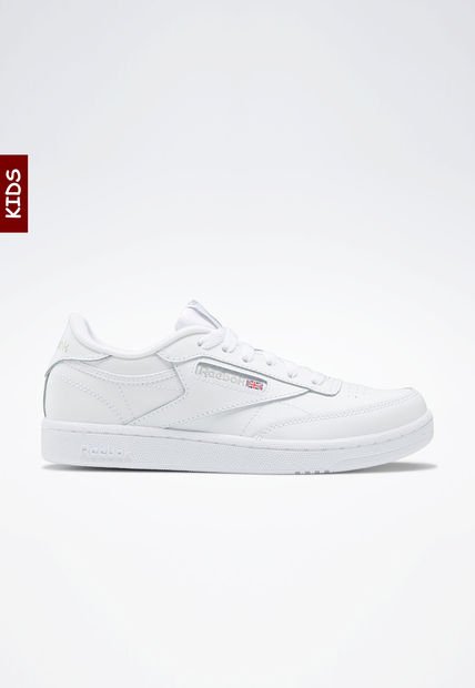 Tenis Lifestyle Blanco-Gris Reebok Kids Club C