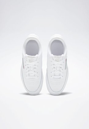 Tenis Lifestyle Blanco-Gris Reebok Kids Club C