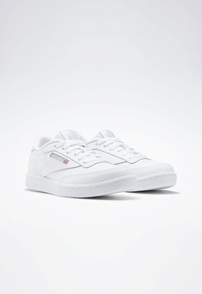 Tenis Lifestyle Blanco-Gris Reebok Kids Club C