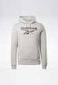 Hoodie Gris-Negro Reebok de Reebok