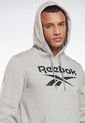 Hoodie Gris-Negro Reebok de Reebok