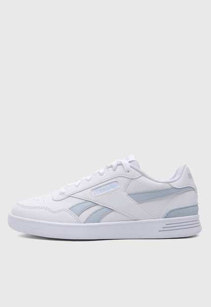 Tenis Lifestyle Blanco-Azul Grisáceo Reebok Court Advance Clip