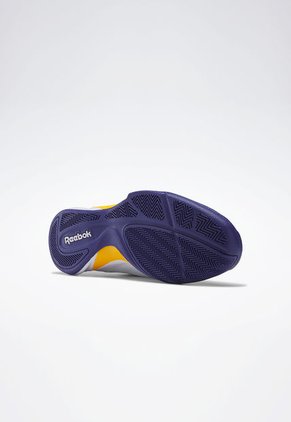 Tenis Basketball Blanco-Violeta-Mostaza Reebok More Buckets