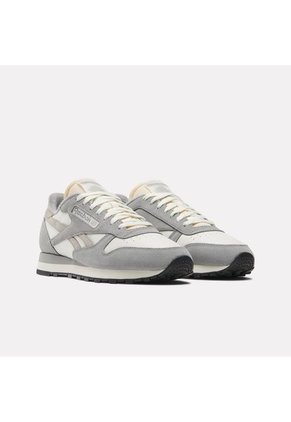 Tenis Hombre Reebok Classics Leather - Blanco-Gris