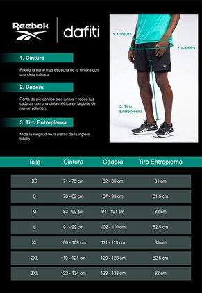 Pantaloneta Gris-Negro Reebok Graphic Speed 2.0