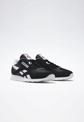 Tenis Lifestyle Negro-Blanco Reebok Classics Nylon