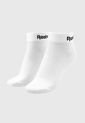 Medias X3 Blanco-Negro-Gris Reebok de Reebok