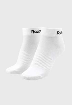 Medias X3 Blanco-Negro-Gris Reebok