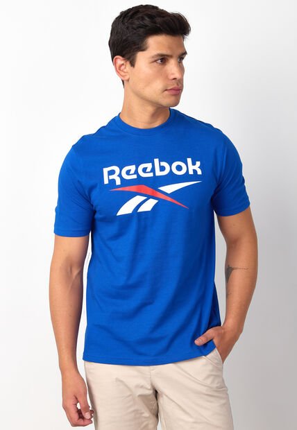 Camiseta Reebok Bruno Azul
