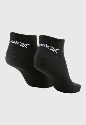 Medias X3 Negro-Blanco-Gris Reebok