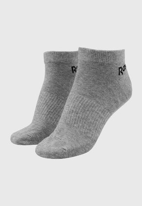 Medias X3 Negro-Blanco-Gris Reebok