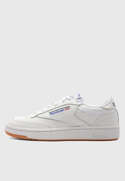 Tenis Lifestyle Blanco-Azul Reebok Classics Club C 85