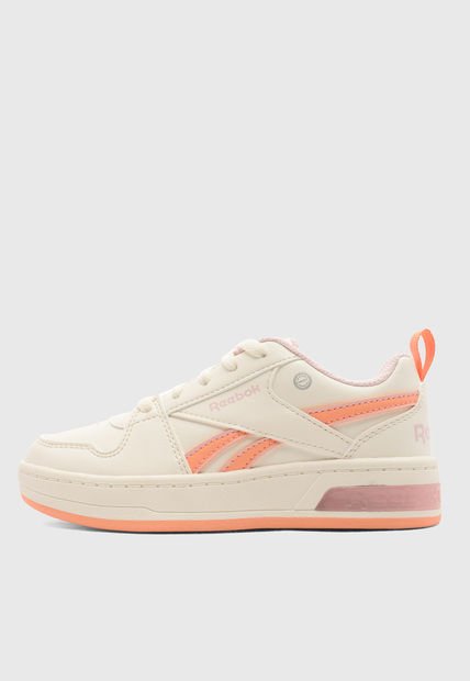 Tenis Lifestyle Beige-Naranja-Lila Reebok Royal Prime Step N' Flash