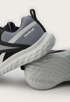 Tenis Running Negro-Azul Raf-Gris Reebok Kids Rush Runner 5