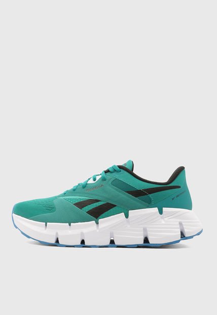 Tenis Running Turquesa-Blanco-Celeste Reebok Zig Dynamica 5