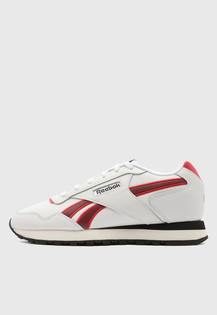 Tenis Lifestyle Blanco-Rojo-Negro Reebok Glide
