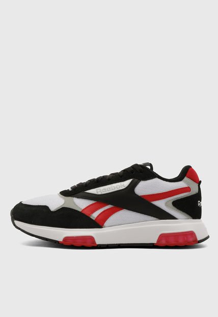 Tenis Lifestyle Blanco-Negro-Rojo Reebok Glide DMX