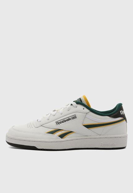 Tenis Lifestyle Blaco-Verde-Amarillo Reebok Club C Revenge