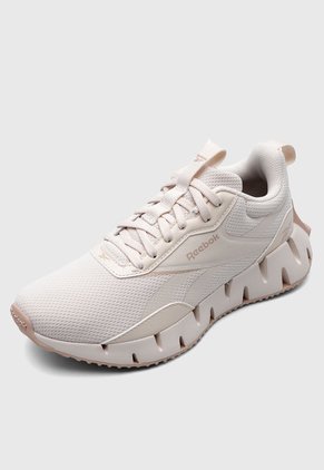 Tenis Running Palo Rosa-Taupe Reebok Zig Dynamica Str