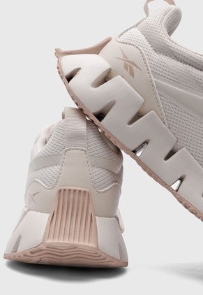 Tenis Running Palo Rosa-Taupe Reebok Zig Dynamica Str