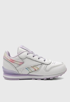 Tenis Reebok Classic Leather Step N Flash Blanco