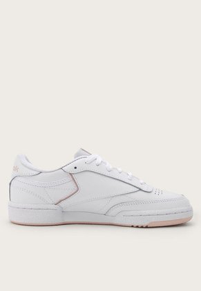 Tenis Lifestyle Blanco-Palo Rosa Reebok Classics Club C 85