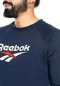 Buzo Azul Reebok Cl V Unisex Crew de Reebok