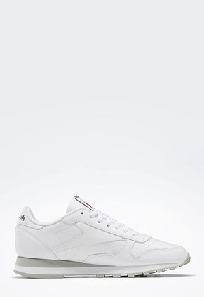 Tenis Lifestyle Blanco-Gris Reebok Classics Classic Leather