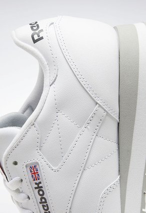 Tenis Lifestyle Blanco-Gris Reebok Classics Classic Leather