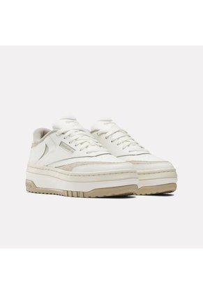 Tenis Mujer Reebok Club C Extra- Beige-Gris